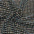 Sparkly Rhinestones Party Club Birthday Outfits for Women Two Piece Set Halter V-neck Crop Top and Mini Skirt Matching Sets