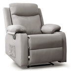 Korser Small Recliners for Small Spaces, Reclining Manual Chair with Cup Holders and Side Pockets  for Living Room, Bedroom