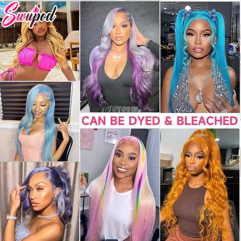 Full Wig Human Hair 250 Density 613 Blonde Preplucked Straight Full Human Hair Wig Real Glueless Hd Lace Frontwig