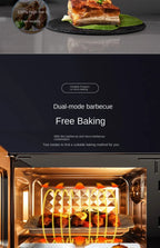 220V Midea Microwave Oven Flat Panel Microwave Baking All-in-One Machine Electric Oven Efficiency for Kitchen A
