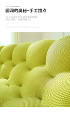 Compressed vacuum cross-border honeycomb pull-point bubble sofa special-shaped hall football three-person lazy sofa