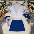 Japanese Kimono V-neck Printed Flower Bow Waist Shaping Cardigan Dress Women Clothing Loose Long Sleeve Vintage Sexy Lace-up New