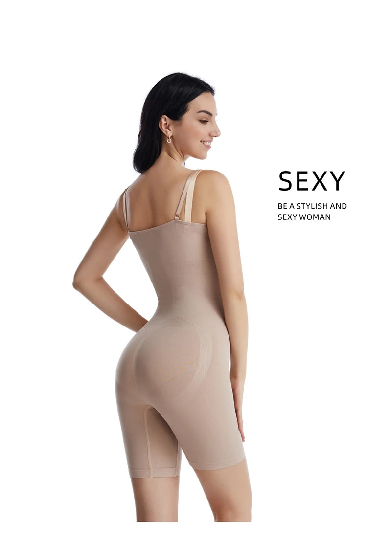 Women Bodysuit Shapewear Tummy Control Full Body Shaper Slimming Sheath Butt Lifter Push Up Thigh Slimmer Abdomen Shapers Corset