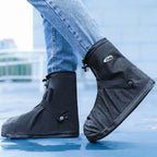 Waterproof Rain Boot Covers Reusable Non-Slip Cycling Hiking Shoe Protectors Rain Snow Wet Sand Overshoes Pants Protectors
