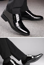 Business Dress Shoes Man Official Leather Casual Social Shoe for Men High Quality Fashion Footwear Office Elegant and Classic 39