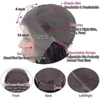 1B/30 Ombre Highlight Lace Front Wigs Human Hair 13x6 Body Wave Wig Human Hair 13x4 Transparent Lace Frontal Wigs For Women