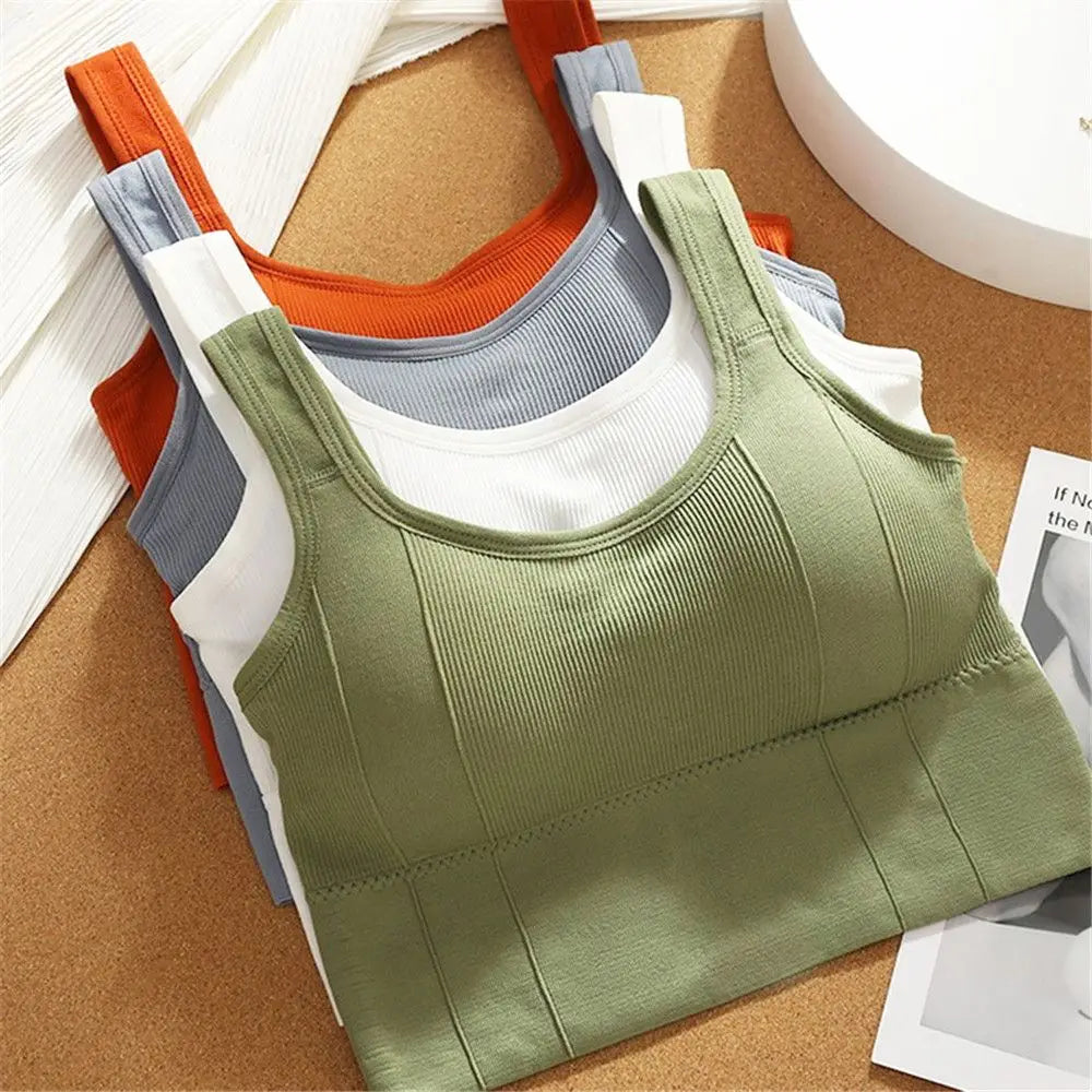 Breathable Sports Bra Anti-Sweat Fitness Top Women Seamless Yoga Bra Shockproof Crop Top Push Up Sport Bra Gym Workout Top Main image