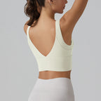 New  Yoga Tank Top Summer Sexy Fitness Yoga  Underwear Women's Sports Bra Push Up Fitness Bra  Running Gym Fitness Tops