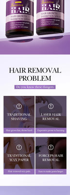 Natural Hair Inhibiting Spray Gently Soothes Nourishes Skin Painless Depilatory Agent Inhibits Hair Growth in Chest Armpit Thigh