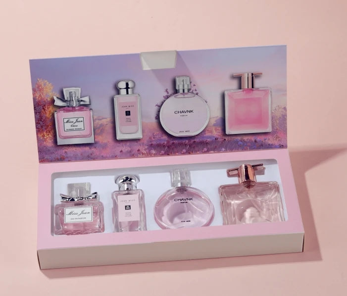 3*30ML Set of Floral Scented Perfume for Women Men Scent Lasting Fragrance Pheromone Eau De Parfum High Quality Gift Box