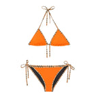 Check Bikini Sets Luxury Designer Brand Classic Print Swimsuit Two-piece Fashion Sexy Beach Swimwear 2025 Summer Women Clothing
