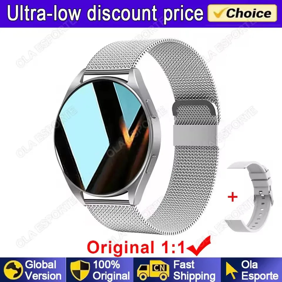2026 New Women SmartWatch Bluetooth Call Lady Watches Sport Waterproof  Heart Rate  Sleep Smart Watch for  Women Present Gift