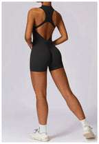 Sweat Suit Set Womens Jumpsuit Activewear Sets Women Gym Elastic Workout Outfit Women's One Pcs Yoga Suit Seamless Sports Set