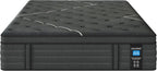 Ultra Firm Twin Mattress, 14 Inch Extra Firm Twin Size(Upgraded Enhanced) Plush Hybrid Mattress, Extra Lumbar Support,Customized