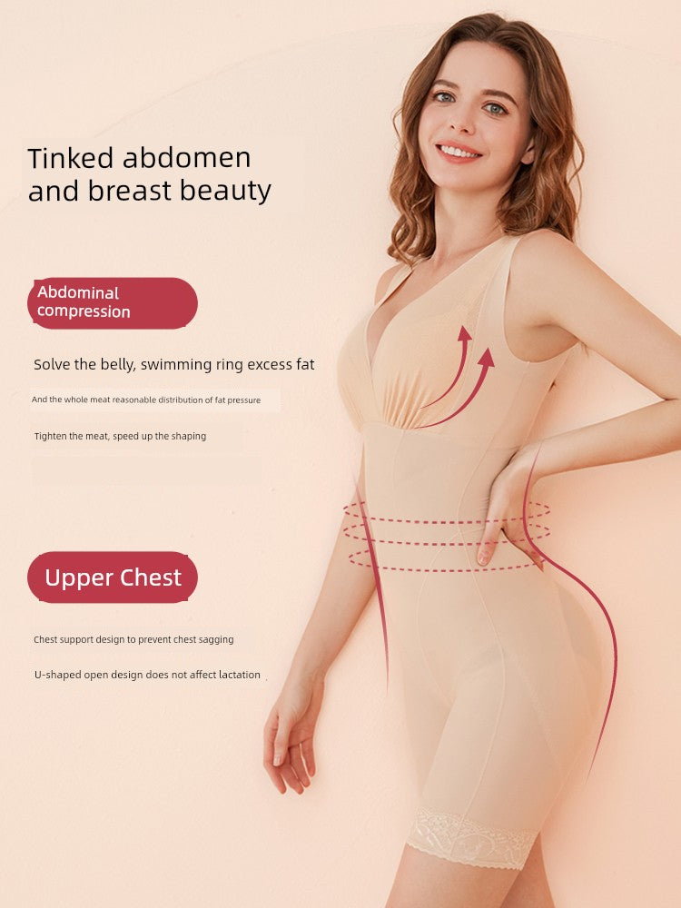 Postpartum Belly Contraction Waist Girdling Hip Lifting Seamless Summer Corset Secondary image