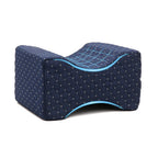 Leg Pillow, Side Pillow, Memory Foam Knee Pillow with Side Sleeping Belt, Leg Knee Pillow with Removable and Washable Cover