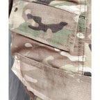 Camo Tactical Sets Outdoor Long Sleeve Wear-resisting T Shirts+Multi-pocket Tactic Cargo Pants Suit Training Workwear Combat Set