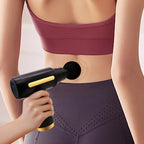 Long endurance TYPE-C mouth electric massager with six adjustable levels, silent fascia gun, multifunctional button fascia gun