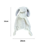 Personalized Embroidery Name Cute Rabbit Organic Cotton Soothing Towel Sleepping Doll for Baby Shower Birth Gift Autumn 2025