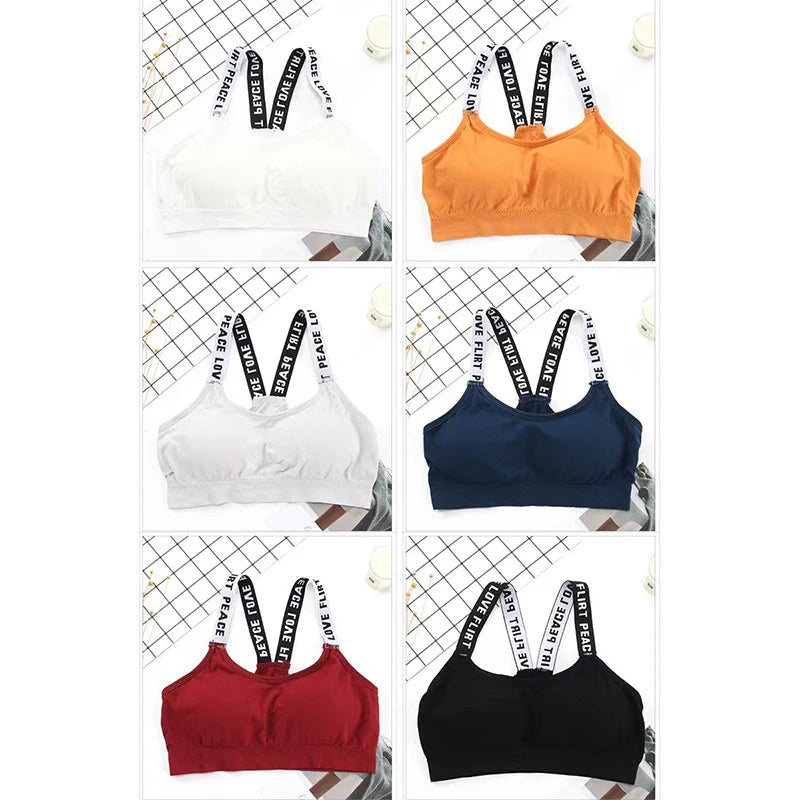 Push Up Sports Bra – Fitness Yoga Tank Top
