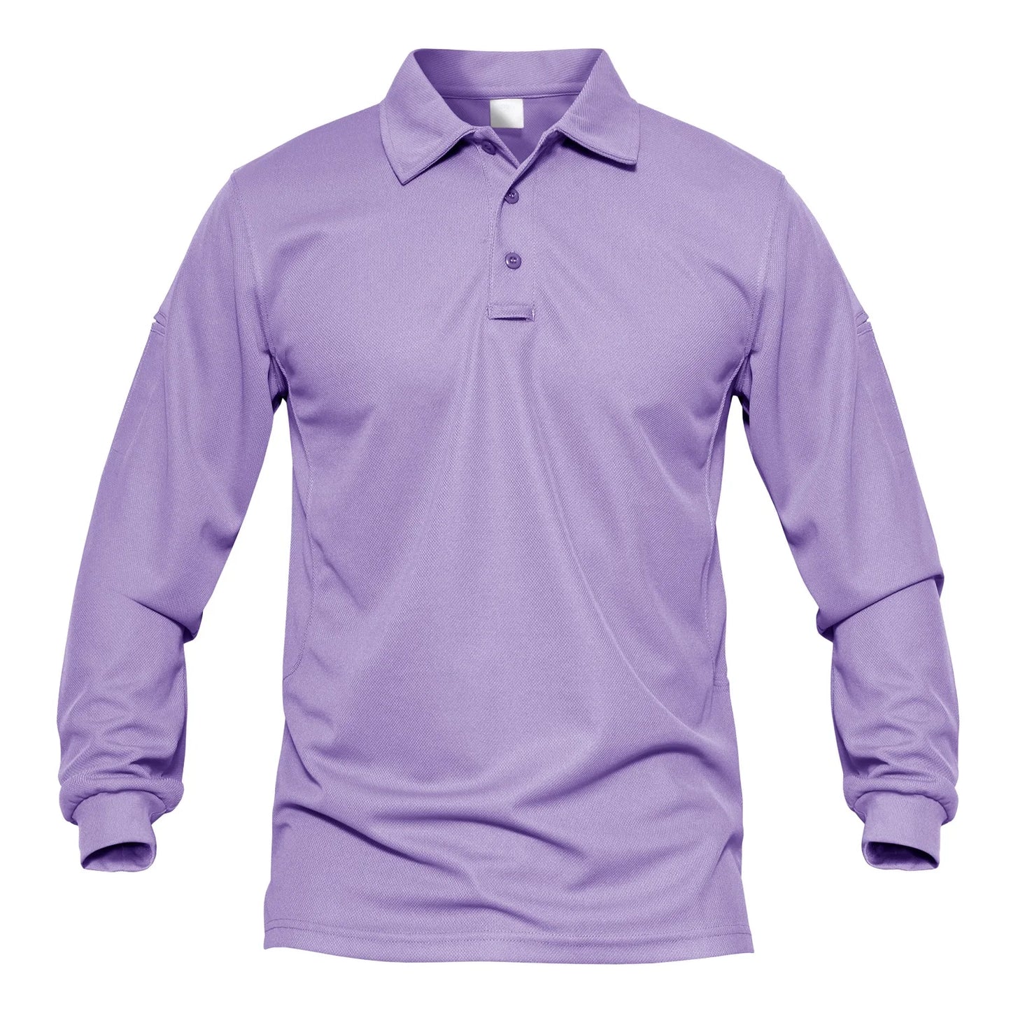 TACVASEN Men Outdoor T-shirts Work Polos Summer Quick Dry T-shirts Long Sleeve Lightweight Golf T-shirts Tee Tops