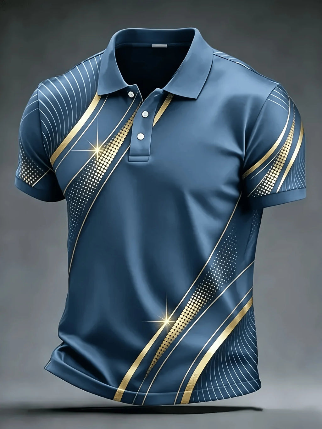 Men's 3D Print Golf Polo Shirt Short Sleeve Micro Elastic Polyester Outdoor Casual Summer Streetwear Daily Wear