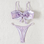 Sexy Push Up Bikinis Sets for Women Swimwear Micro Thong Swimsuits Back Kontted Bathing Suit Brazilian Bikini Mujer Beachwear