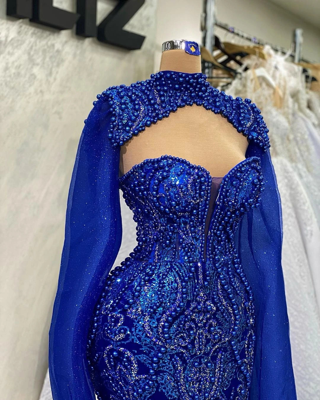 Elegant Beading Prom Dresses with Wraps Customized Sexy Sweetheart Appliques Lace Party Evening Gowns Runway Fashion Prom Wear