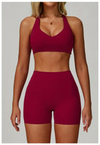 2/3-Piece Activewear Set – Sports Bra & High Waist Leggings