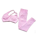 Seamless Activewear Set – Sports Bra & High Waist Leggings