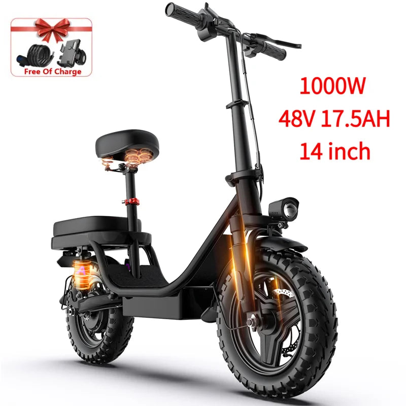 20 Inch Wild Beast Ebike,Certified UL2849 45° Climbing Adjustable Front Brake Seat Factory Original Free Local Shipping