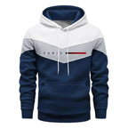 Paris Fashion Men's Hoodies Set Daily Casual Sports Hooded Sweatshirt and Jogger Pants Male Urban Trend Warm Pullover Tracksuit