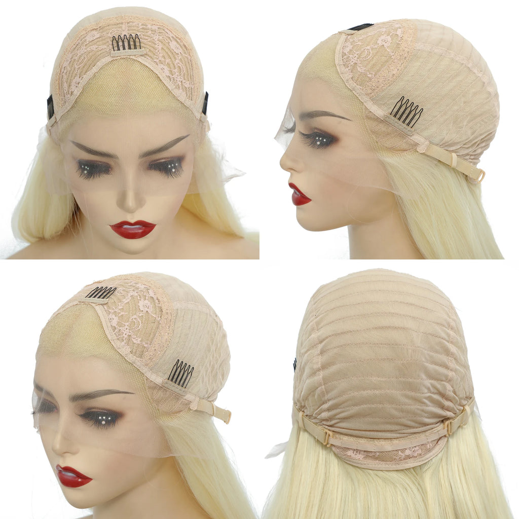 RONGDUOYI Pink Hair Layered Haircut Straight Lace Front Wigs Natural Hair Long Straight Cosplay Heat Fiber Synthetic Wig Purple
