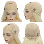 RONGDUOYI Pink Hair Layered Haircut Straight Lace Front Wigs Natural Hair Long Straight Cosplay Heat Fiber Synthetic Wig Purple