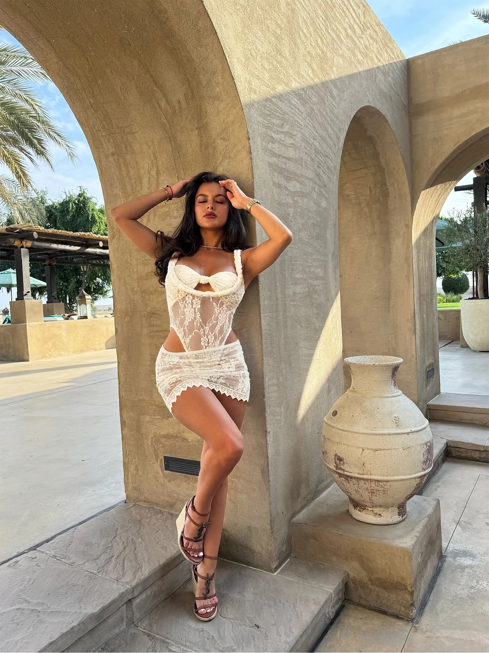 Buckle Off Shoulder Bikini With Skirt Women Swimsuit 2026 Trend Biquini Swimwear Lady Holiday Bath Suit Female Beachwear Outfits Secondary image