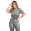 Top Sell Breathable Hospital Uniform Casual Medical Scrubs for Women Short Sleeve Nursing Scrub Uniforms Sets Salon Spa Workwear