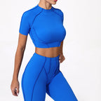 Women Yoga Top No Padded Sport T Shirts Fitness Clothes Short Sleeve Yoga Shirt Gym Top Running Active Wear Sport Tops