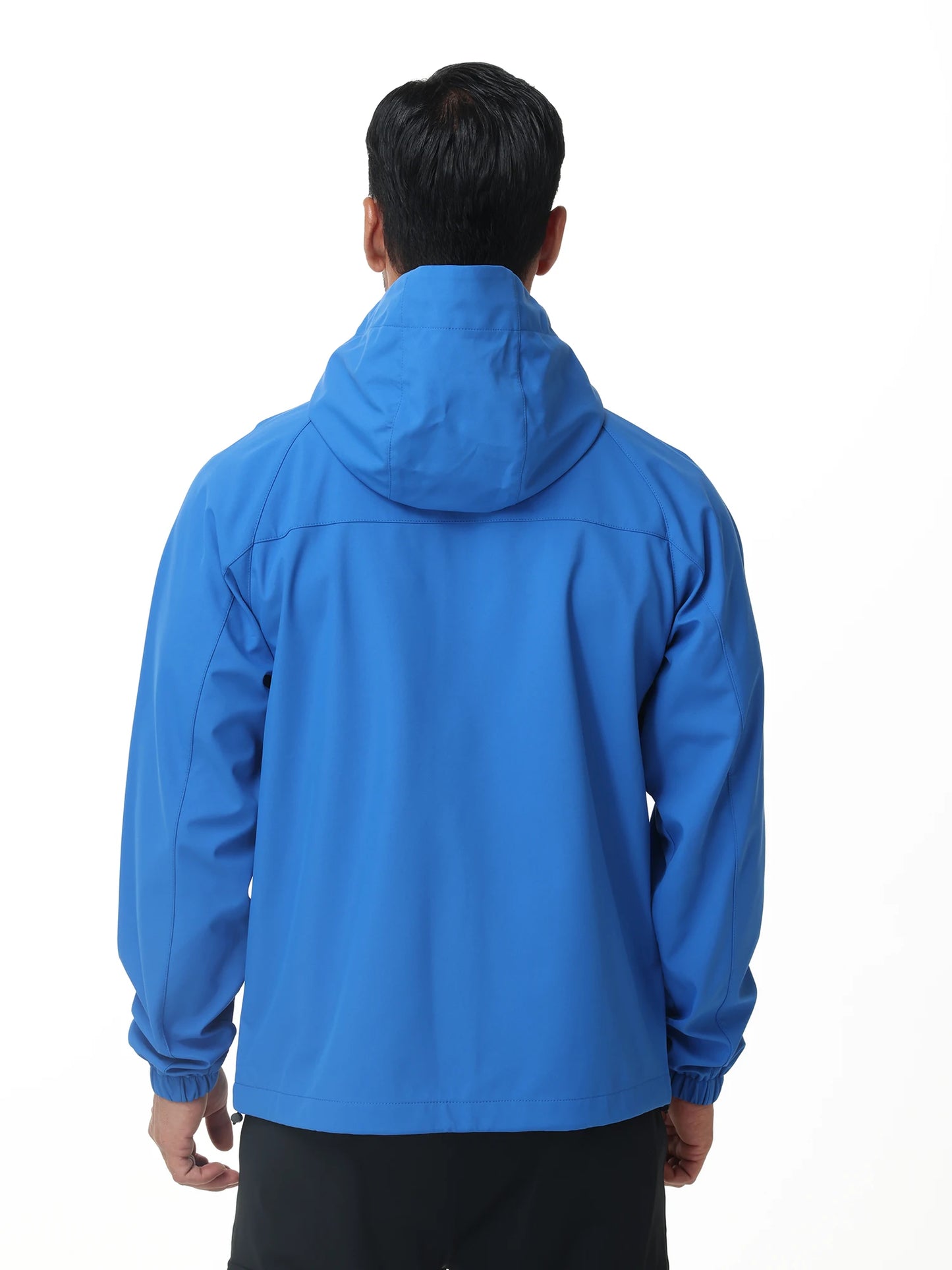 Men's Outdoor Waterproof Windbreak Jacket Lightweight Coat for Camping Hiking Cycling Fishing with Inner Pocket