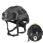 BOOIU Fast Tactical Helmet Wendy Suspension System Fiberglass Outdoor Activity Training Safety Riot And Rapid Protection Helmet
