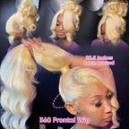 Body Wave 360 Lace Frontal Wigs 613 Human Hair Wig Vietnamese Raw Hd Lace Frontal Wig 13x6 Preplucked 13x4 Blonde Lace Front Wig