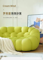 Compressed vacuum cross-border honeycomb pull-point bubble sofa special-shaped hall football three-person lazy sofa