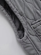 2023 Autumn Winter Fashion Washing Waistcoat Vintage Sleeveless Female Outerwear Chic Vest Tank Top Women Standing Collar Light