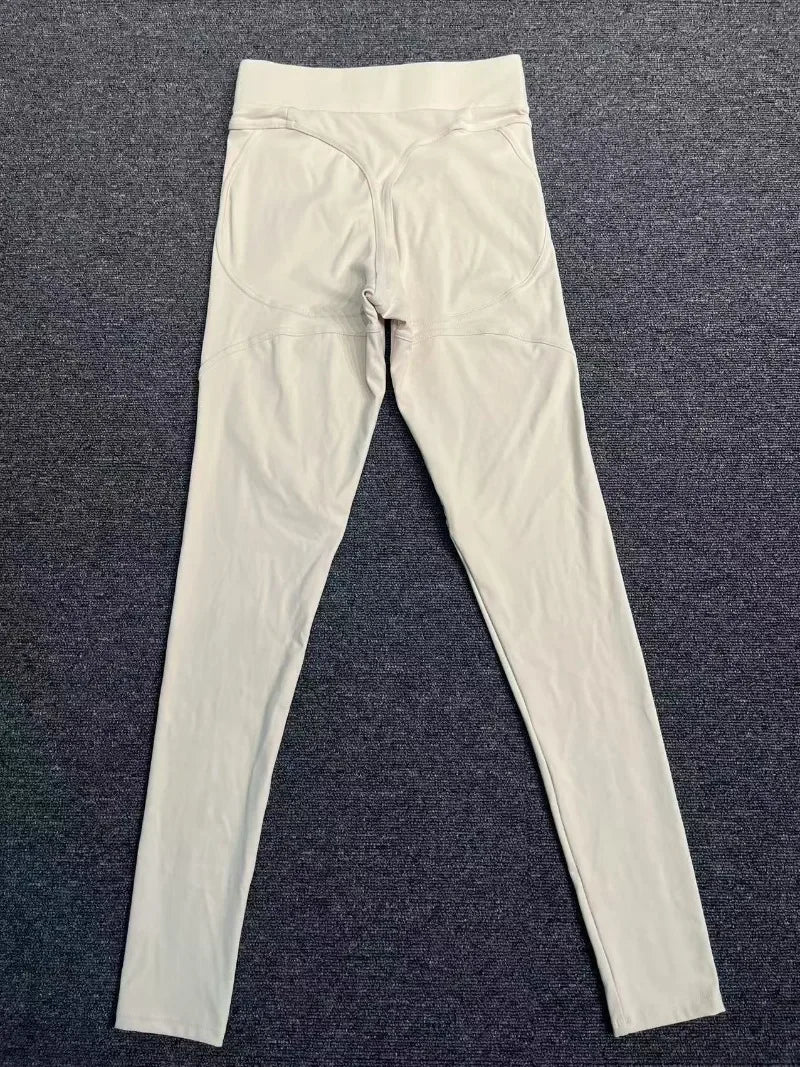 Gym Workout Yoga Fitness Sports Suit Short-sleeved Top Padded-free High-waisted Hip-lifting Trousers Outdoors Leisure Sportswear