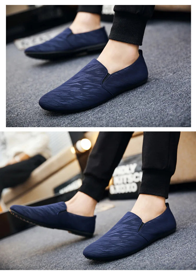 Shoes for Man New Men Fashionable Canvas Breathable Flat Bottomed Walking Shoes with Lightweight Sports Shoes Men's Sneakers