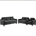 Comfortable Sectional Sofas for Living Room, Small Spaces - Chenille Fabric, Sturdy Frame, Modern Design