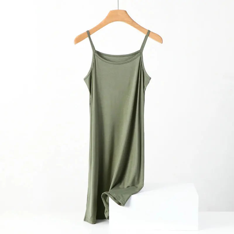 XL-8XL Vestido Mujer Plus Size Sling Night Dress Women Sexy Cotton Nightgowns Female Loose Homewear Nightshirt ночнушка женская