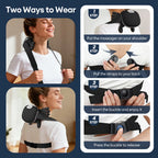 Bionic Finger Neck And Shoulder Massager Cervical Trapezius 4D Kneading Body Back Hand Massage Shawl Brushless Motor