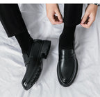 High Quality Dress Shoes Man Comfortable Business Social Leather Shoes For Man Casual Men's Italian Formal Shoes Man Loafers