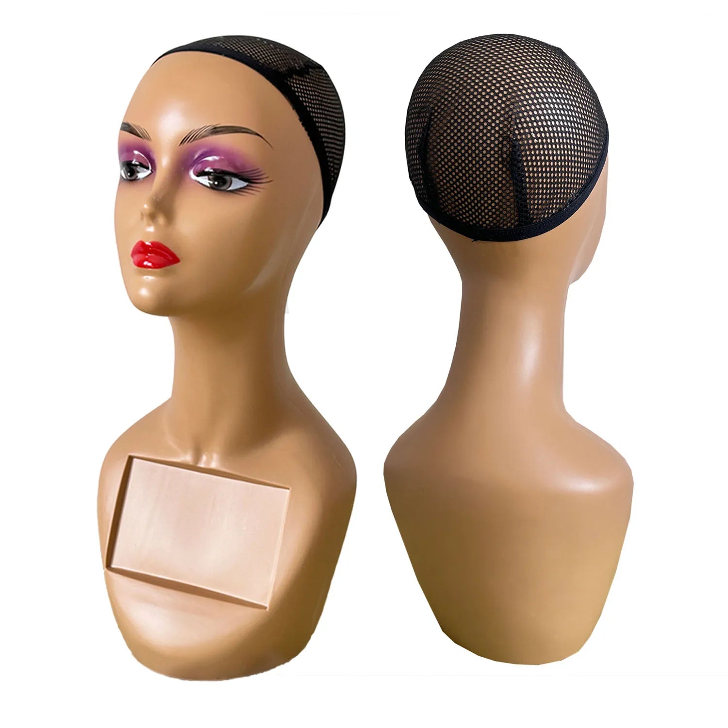 Plastic Mannequin Model Head for Display Wigs  Plastic Mannequin Head For Wig Stand For Wigs Display Making Wigs Manikin Head