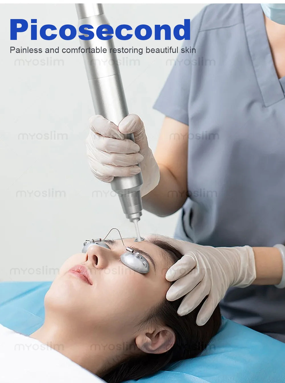 FAC 5000W 2 IN 1 Professional 4 Wave 808 Diode Laser Permanent Painless Hair Removal Picosecond Laser Tattoo Removal Machine